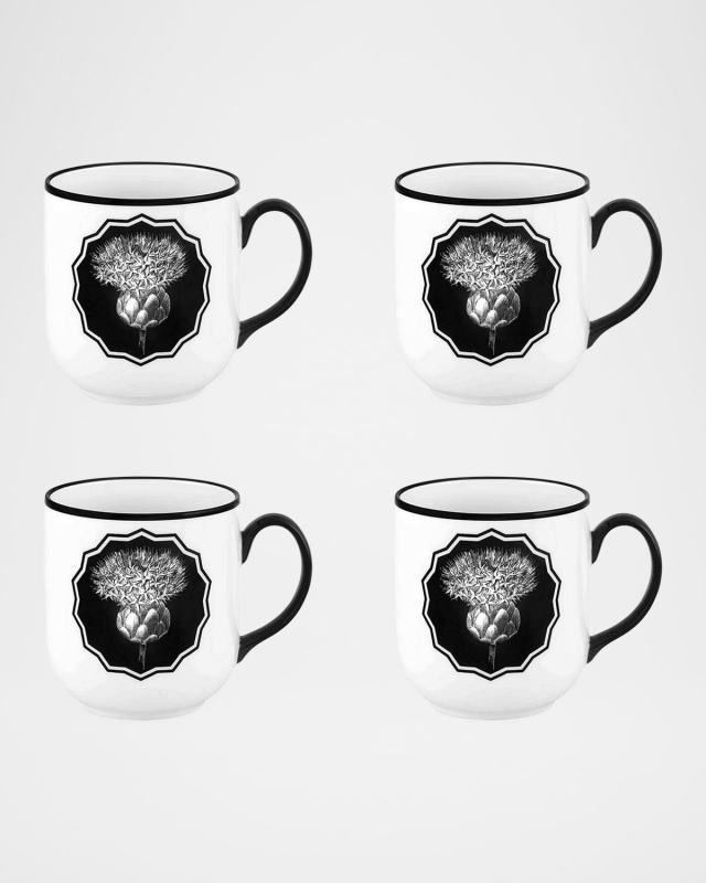 Herbariae Mugs, Set of 4